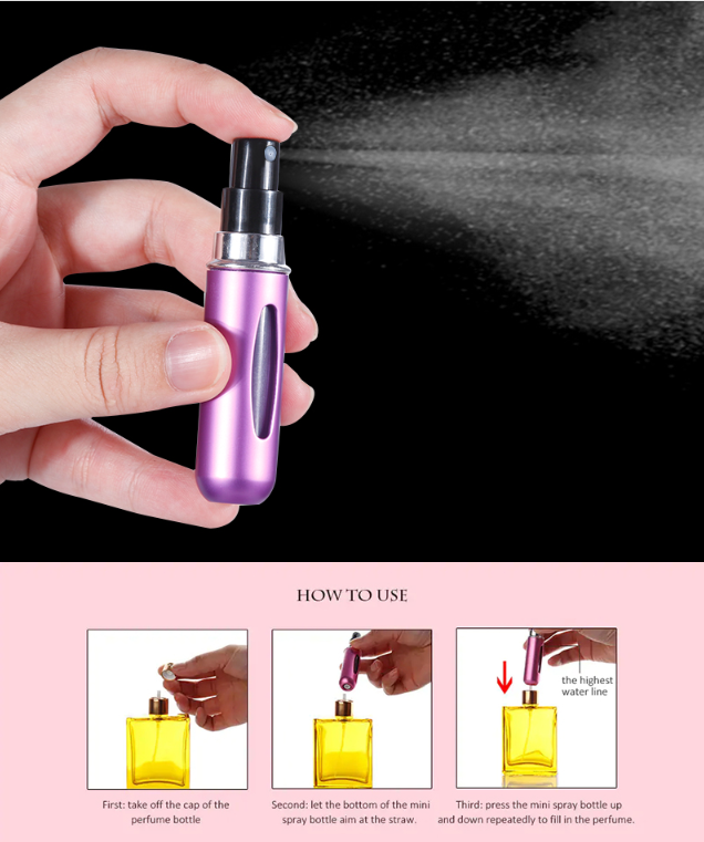 Portable Perfume Spray Bottle